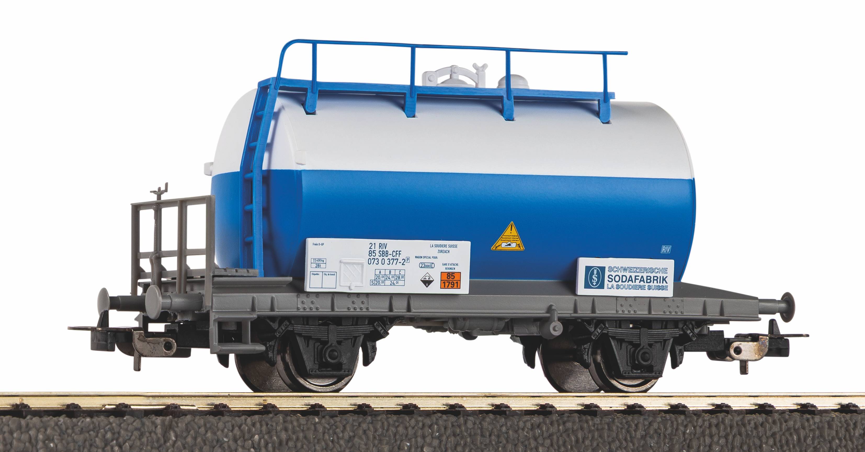 Piko 27729 SBB Kesselwagen "Schw. Sodafabrik" Ep.4