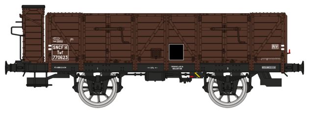 REE Modeles WB-830 SNCF Hochbordwagen OCEM 19 Ep.3a