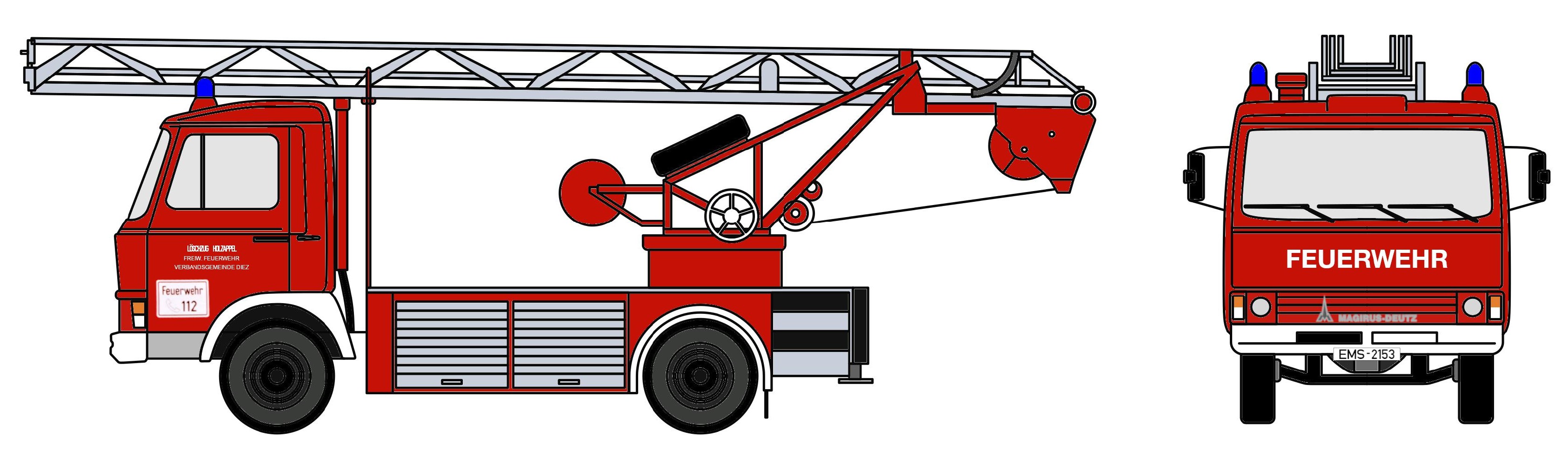 4111 Magirus-Deutz 90M5 DL18 FW Diez Löschgru