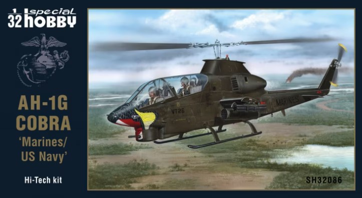 SH32086 AH-1G Cobra 'Marines/US Navy' Hi-Tech