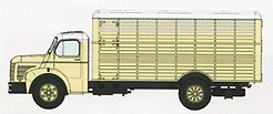 CB-112 Berliet GLC6 Vieh-Lkw gelb