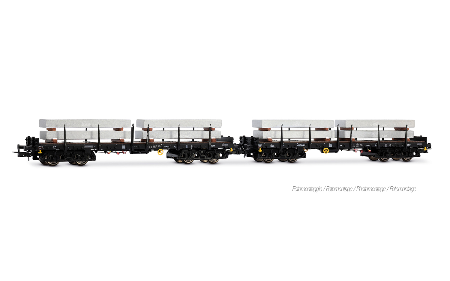 HR6701 DB Flachwagen Rmms Set 2tlg. Ep.4