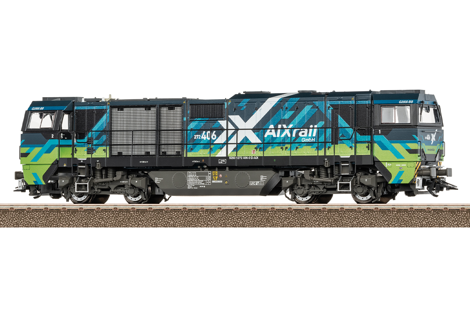 Trix 22942 AIXrail Diesellok BR 272 (G2000) Ep.6