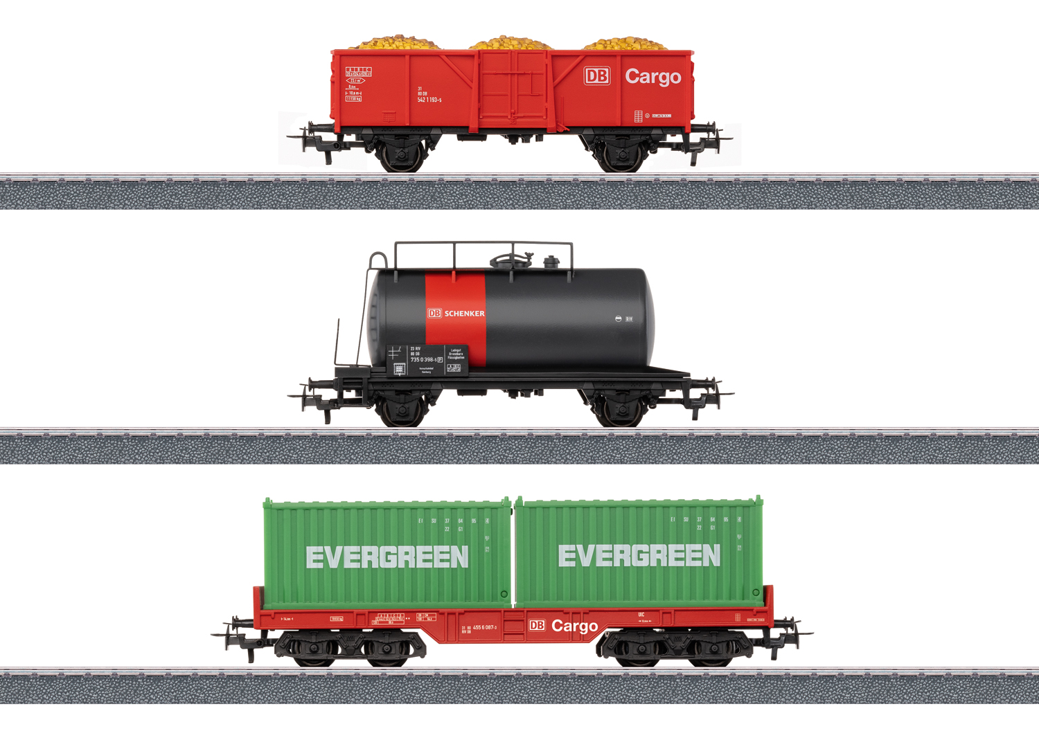 44506 Start up Güterwg.-Set "Cargo" 3tlg. Ep.6