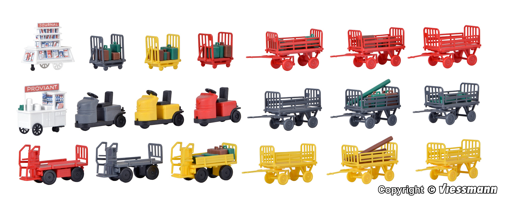 Kibri 38646 Gepäckwagen Set
