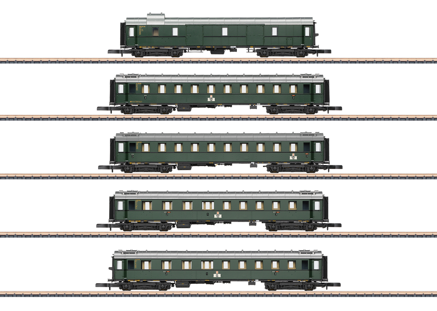 87620 DB Personenwagen Set 5-tlg. Ep.3
