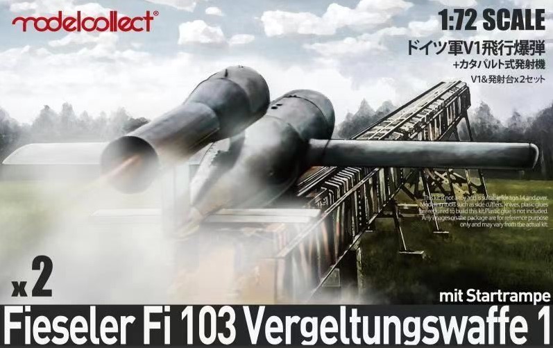 Modelcollect UA72033 Germany V1 Missile launcher 1+1