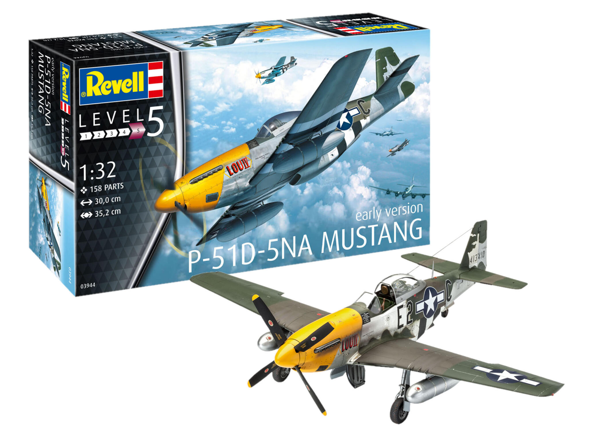 03944 P-51D-5NA Mustang early Version