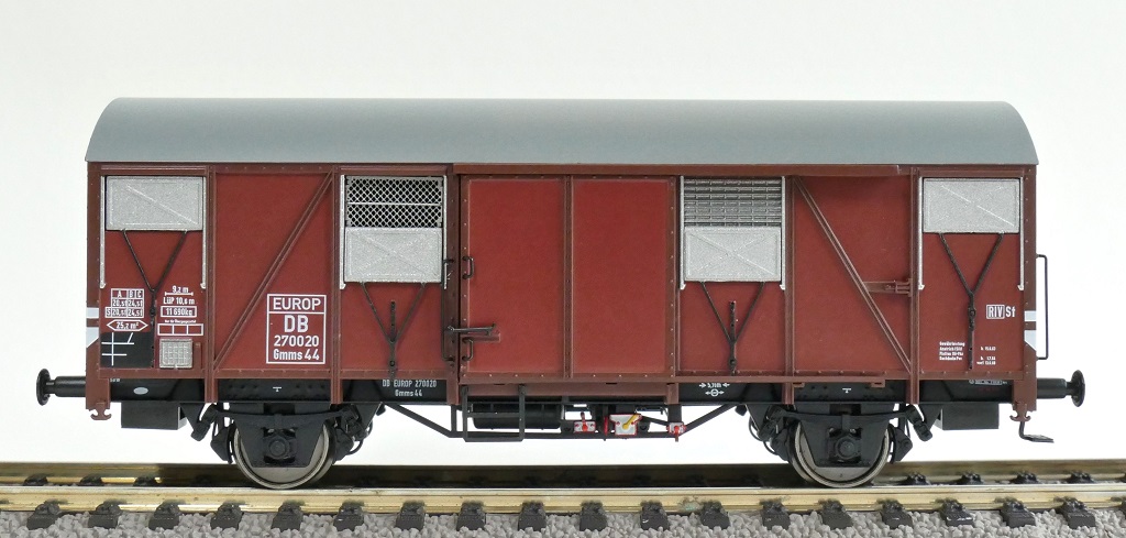 Exact-train 21051 DB gedeckter Güterwagen Gmms 44 Ep.3
