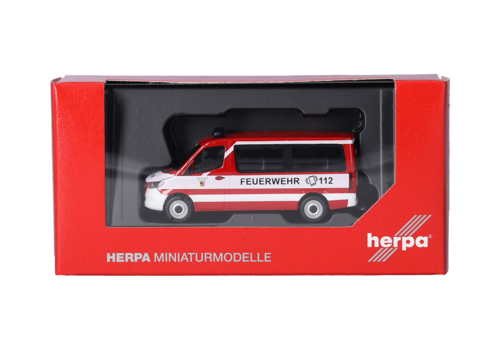 Herpa 098885 MB Sprinter Bus FD FW Nürnberg