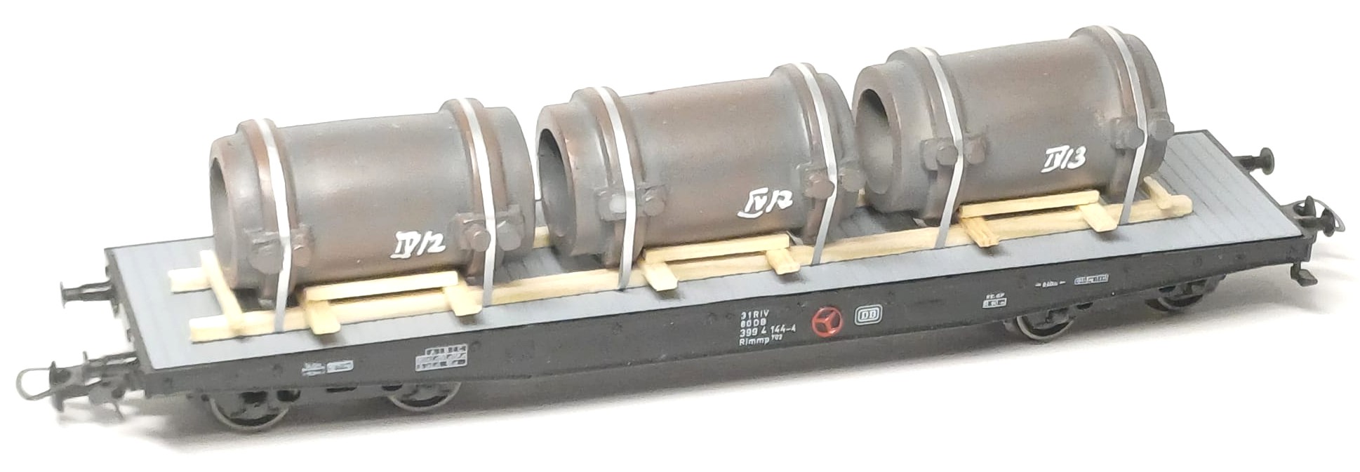 LOEWE 2572 Ladegut Gußkokillen rund 140 mm