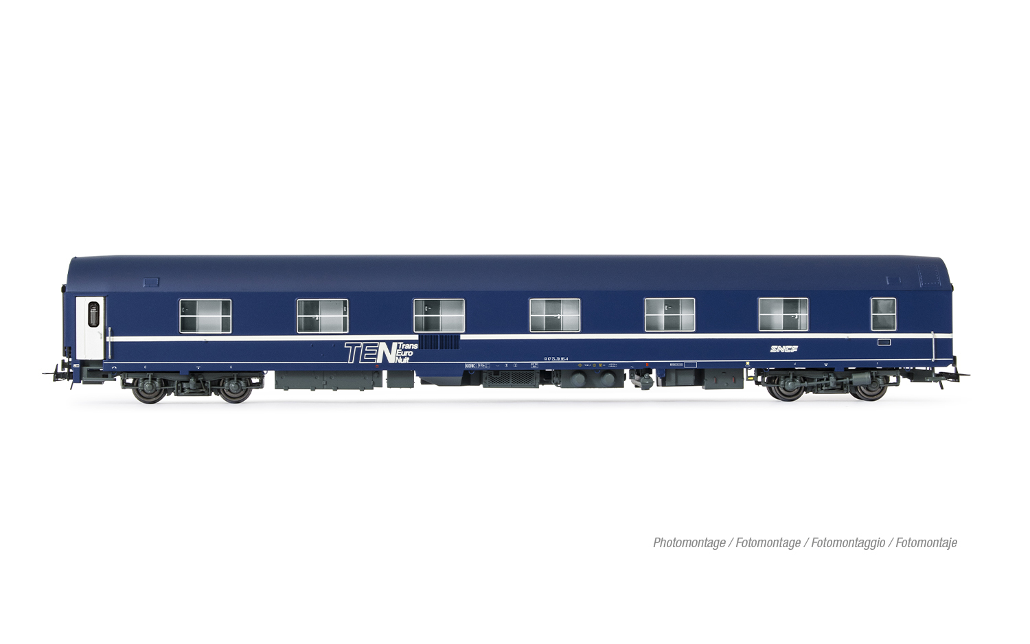 HJ4207 SNCB/SNCF, Autoreisezug, bestehend aus