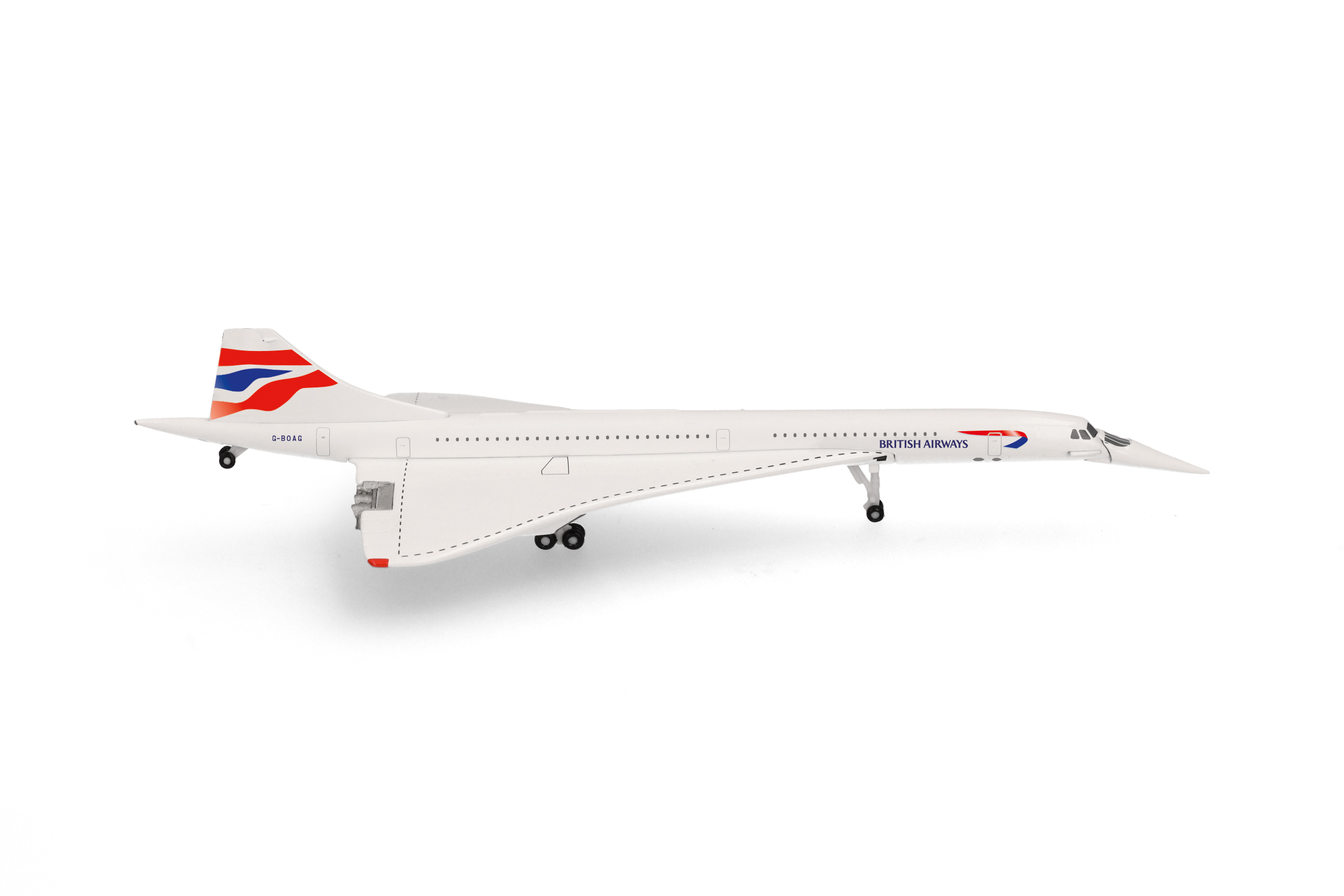 539203 Concorde British Airways Union Flag live
