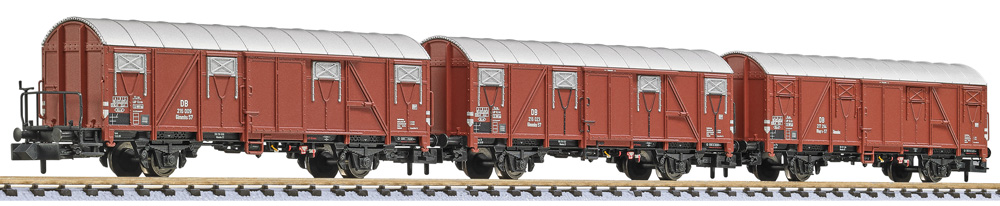 260131 DB gedeckte Güterwagen-Set 3-tlg Ep.3