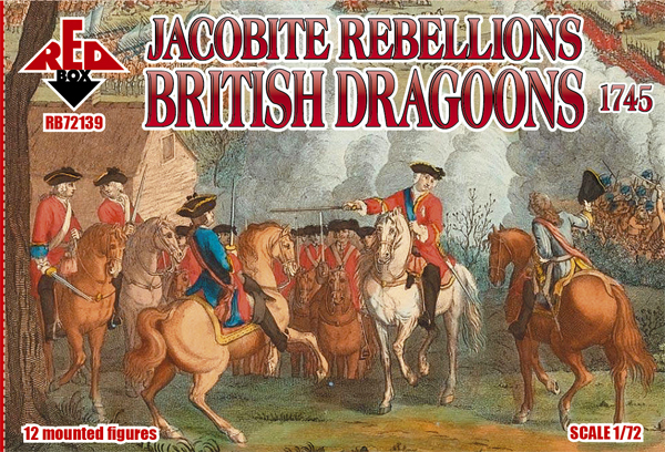 RB72139 Jacobite Rebellion British dragoons 1745