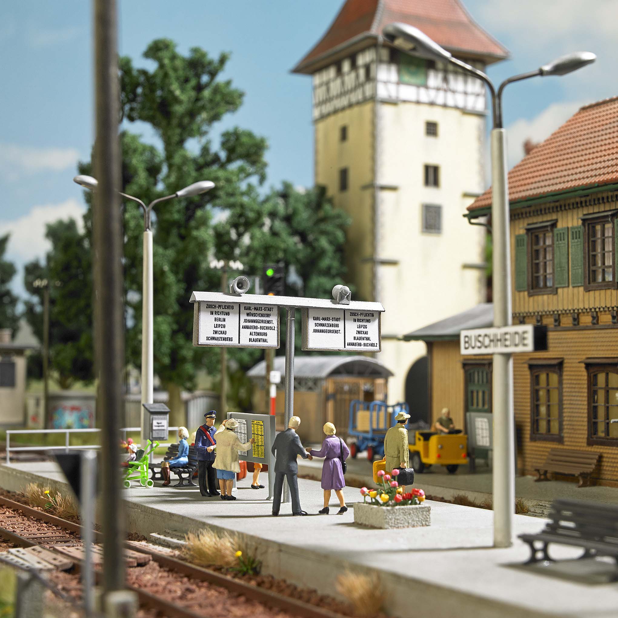 1623 Ausgestaltungs-Set Bahnhof