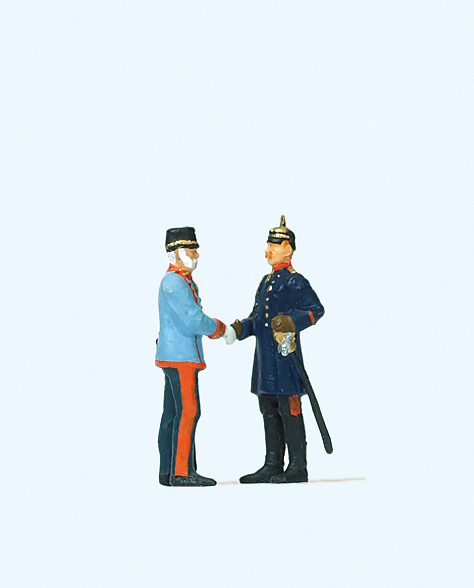 Preiser 29085 Kaiser Wilhelm II und Kaiser Franz