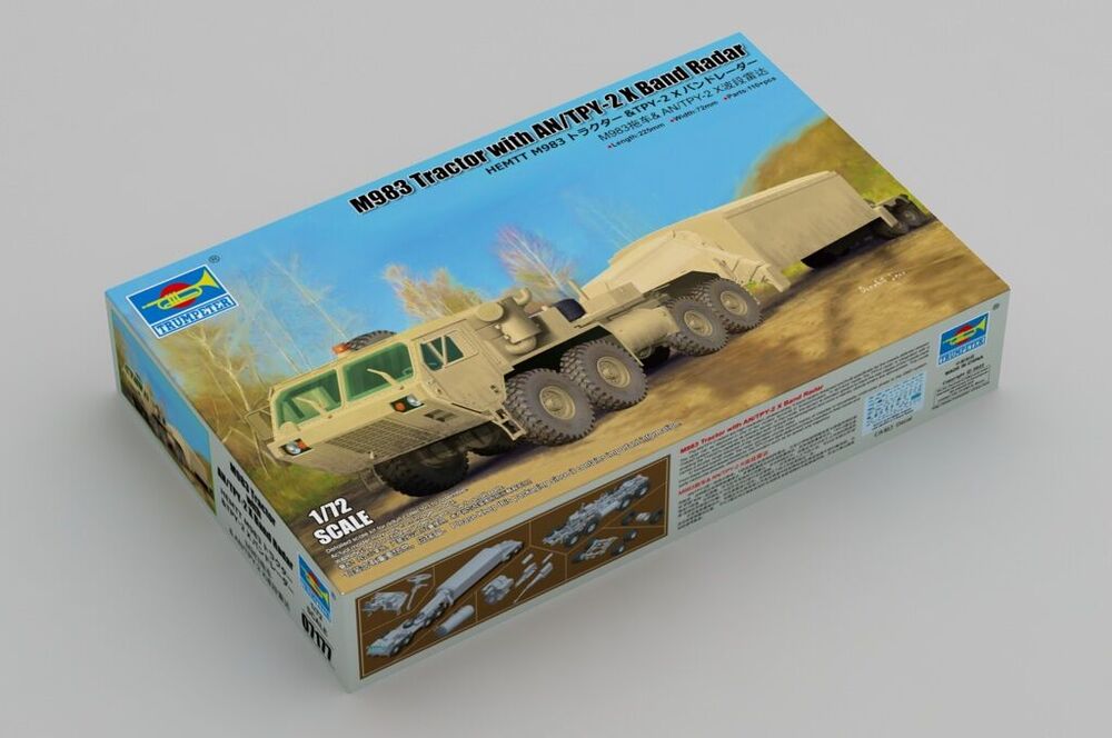 Trumpeter 757177 M983 Tractor with AN/TPY-2 X Band Radar