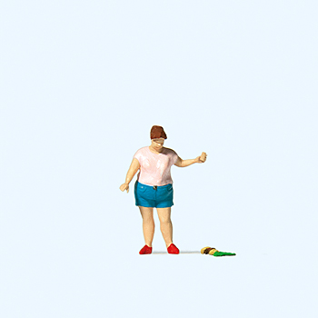 Preiser 28232 Frau ohne Burger