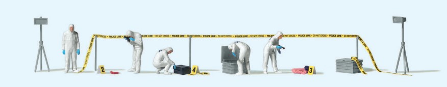 Preiser 10800 Crime Scene Investigation (US/GB)