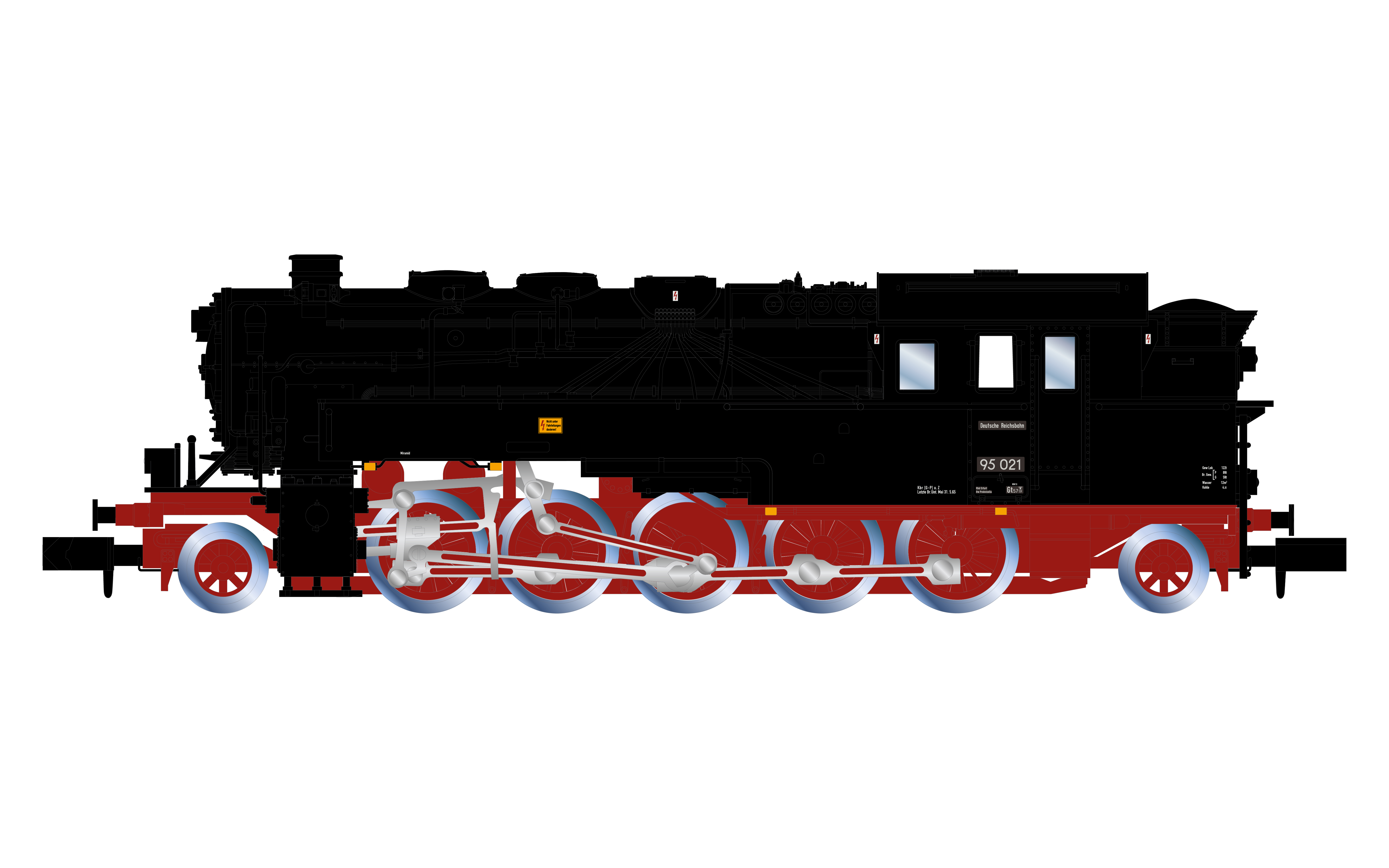 HN2597 DR Dampflok BR 95 021 Ep.3