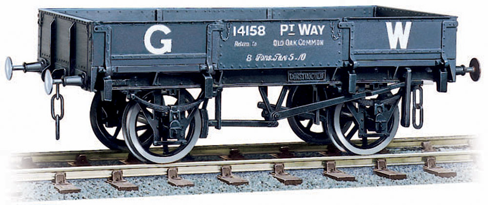 W-605 GWR 8t Stahl-Oberbauwagen
