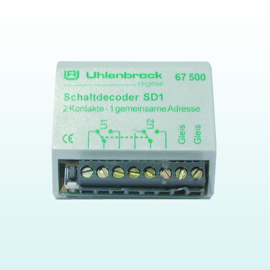 Uhlenbrock 67500 Schaltdecoder SD1