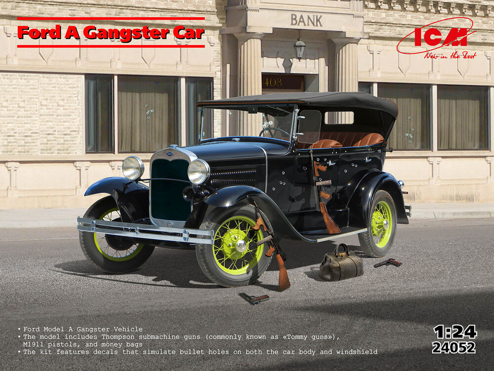 24052 Ford A Gangster Car