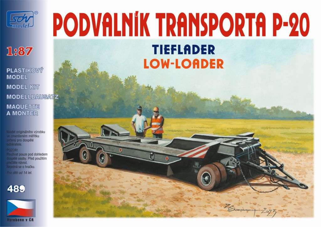 489 Tieflader P-20 / Low Loader