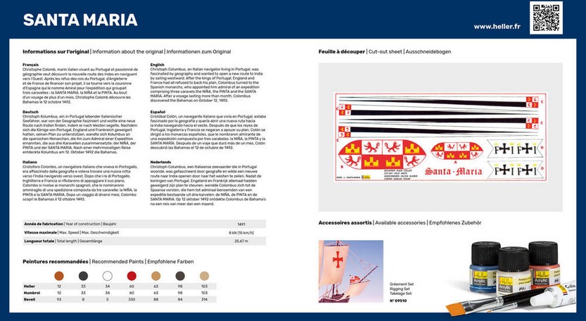 80865 Segelschiff SANTA MARIA