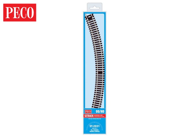 ST-2031 Doppelkurve, 3. Radius (Packung mit 4 St