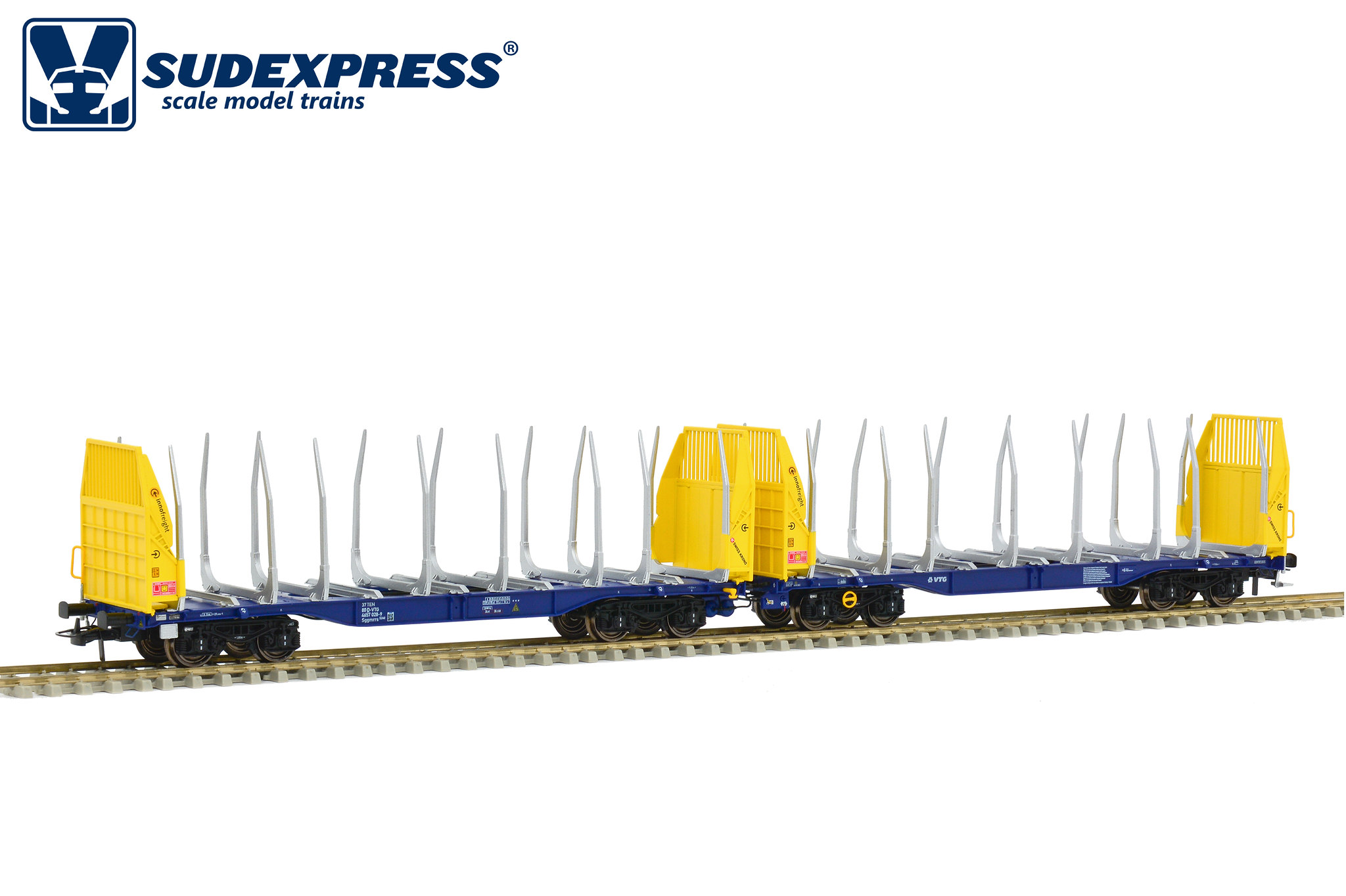 Sudexpress S657028 VTG Holztransportwagen Sggmrss'90 Ep.6