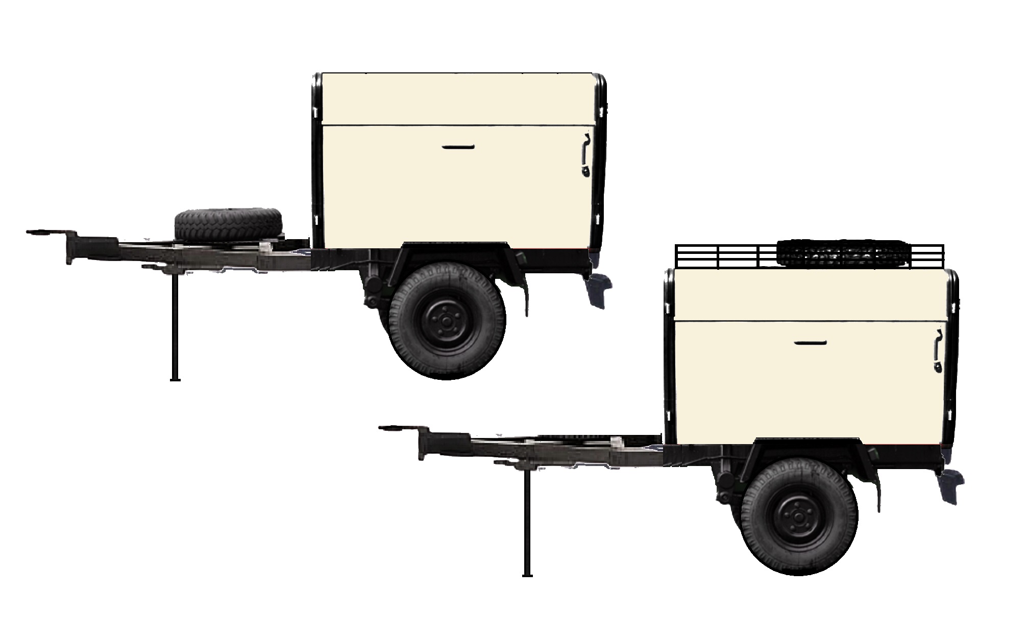 NA88334 Anhänger HL10 Kasten DRK