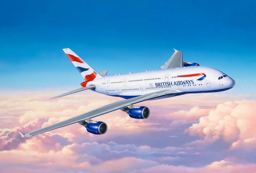Revell 03922 Airbus A380-800 British Airways
