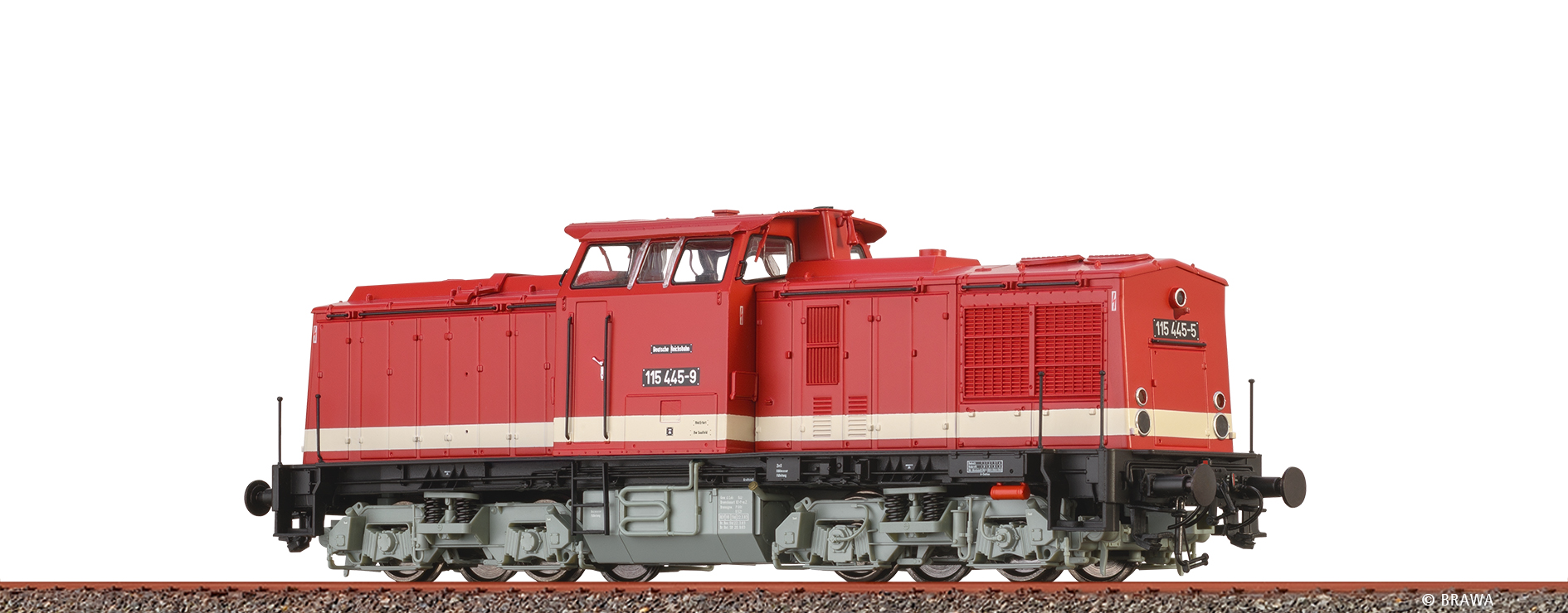 41715 DR Diesellok BR 115 445-9 Ep.4