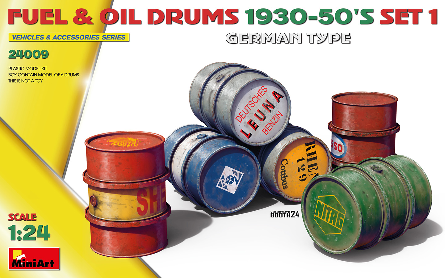 24009 Deutsche Fuel & Oil Fässer 1930-1950