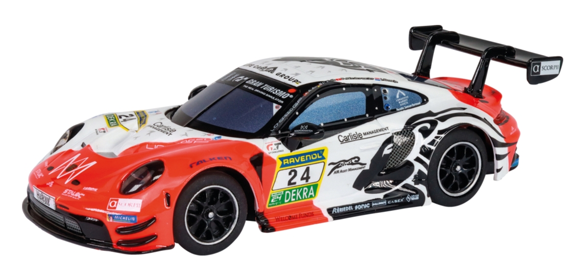 Carrera 51009 Hybrid: Porsche 911 GT3 R Lionspeed