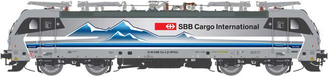 90309 SBB Cargo E-Lok 188 124 Ep.6