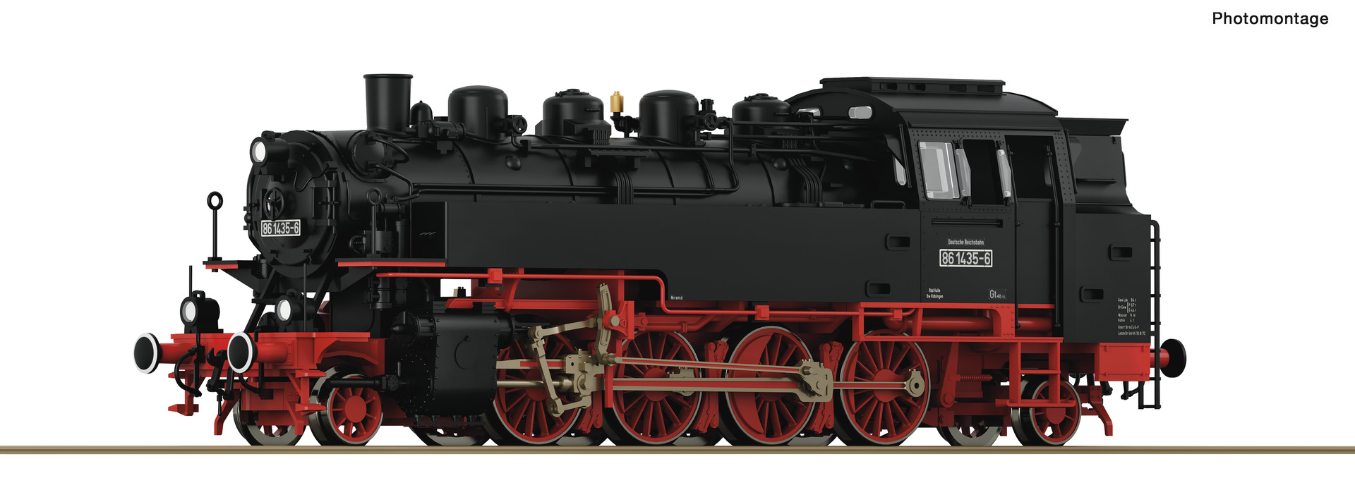 7190009 DR Dampflok 86 1435-6 Ep.4