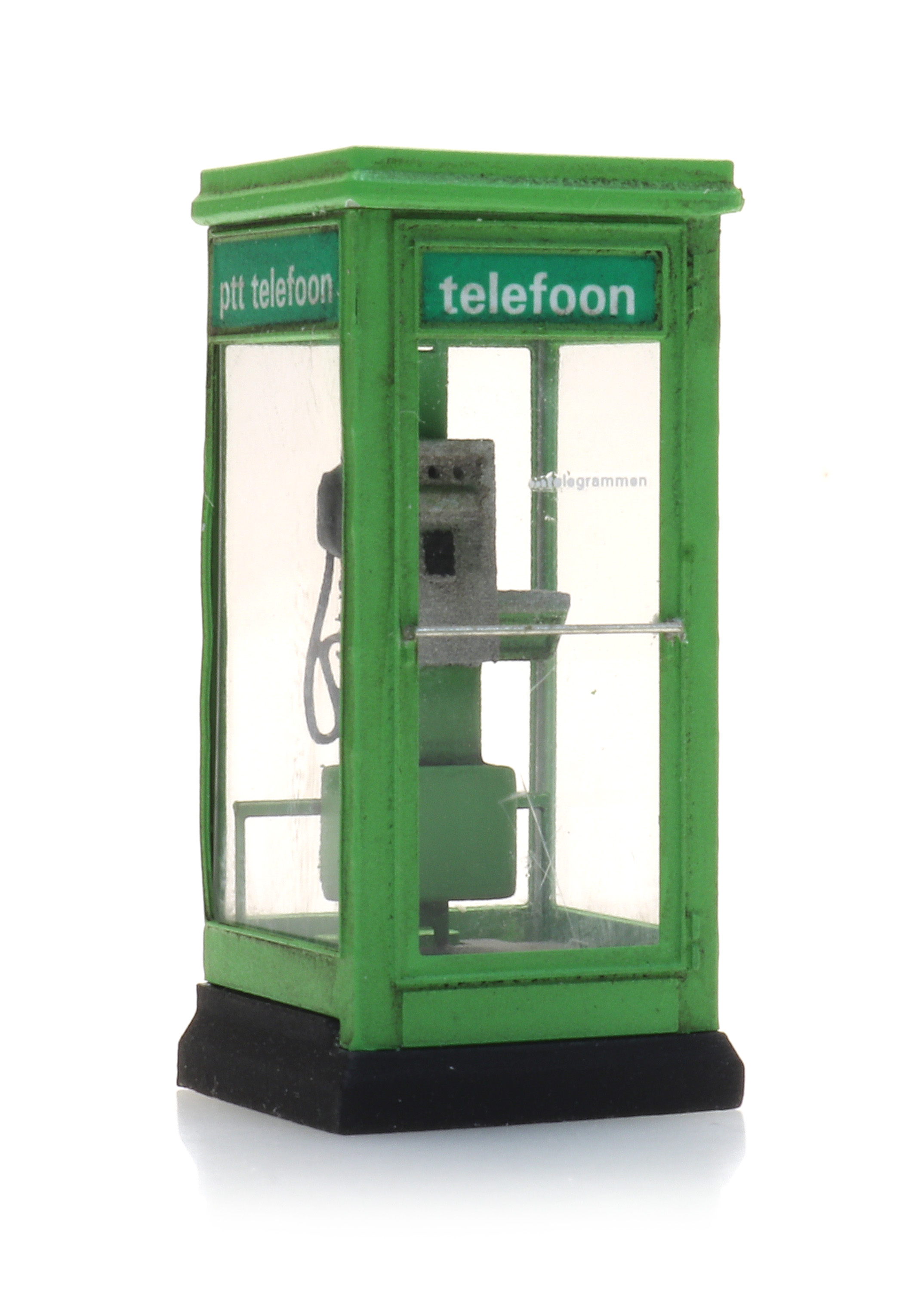 387.484 Telefonzelle PTT-Grün 80-90er Jahre