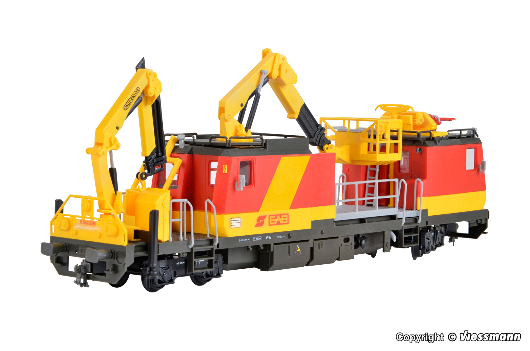 Kibri 16080 Motorturmwagen MTW 100.083/1