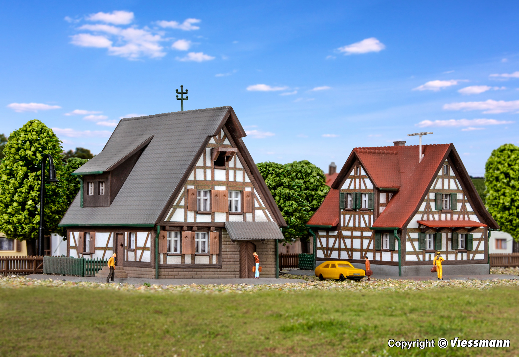 Kibri 36406 Fachwerkhäuser, 2 St.