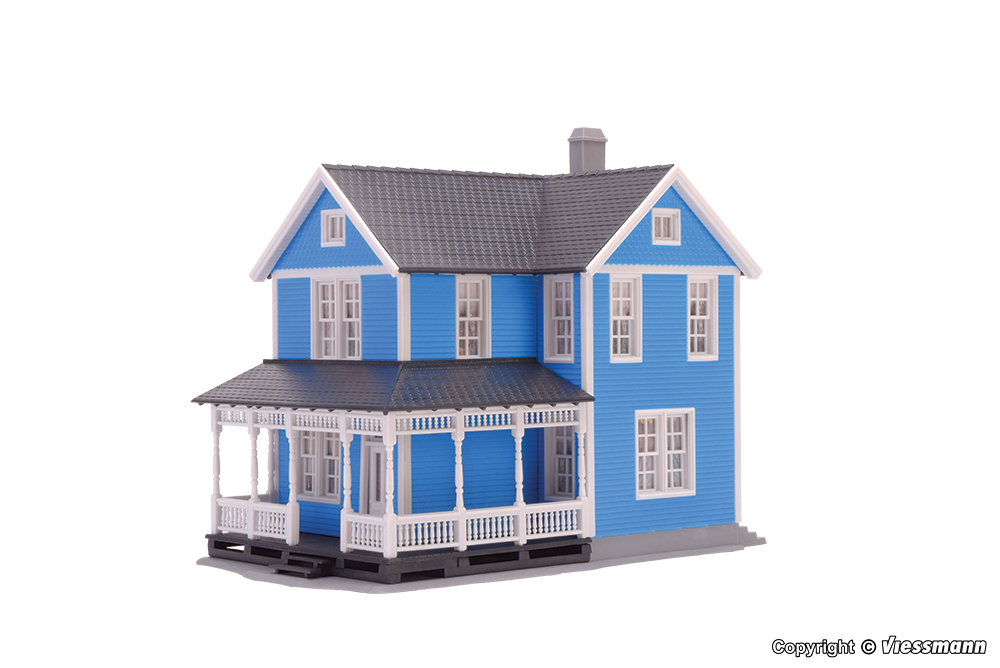 Kibri 38841 Schwedenhaus, blau