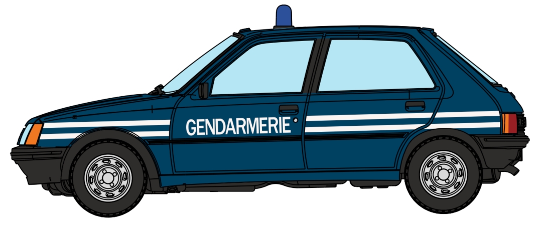 CB-153 Peugeot 205 GE Gendarmerie