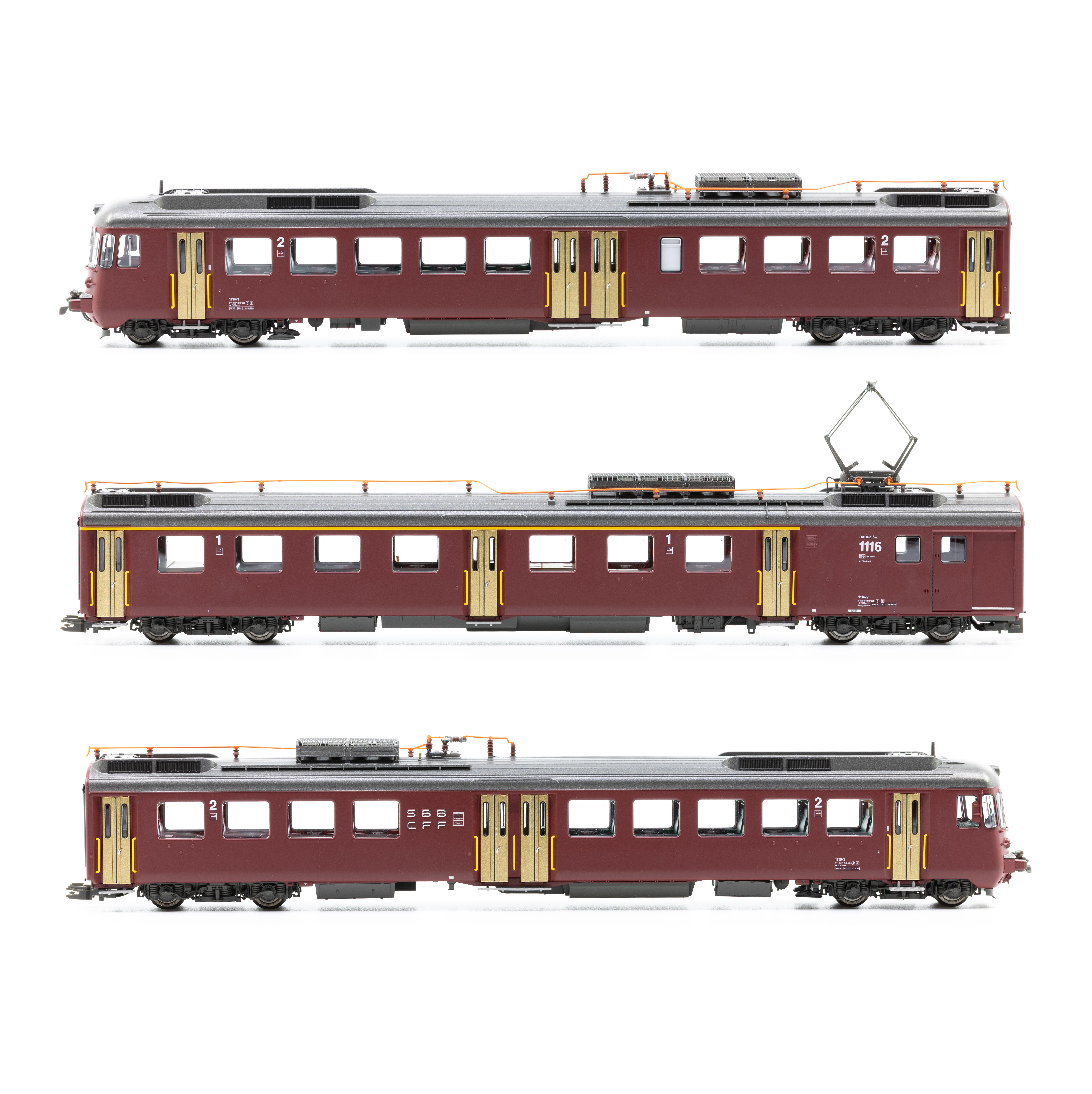 Piko 97257 SBB Triebzug RABDe 12/12 1116 Ep.4/5