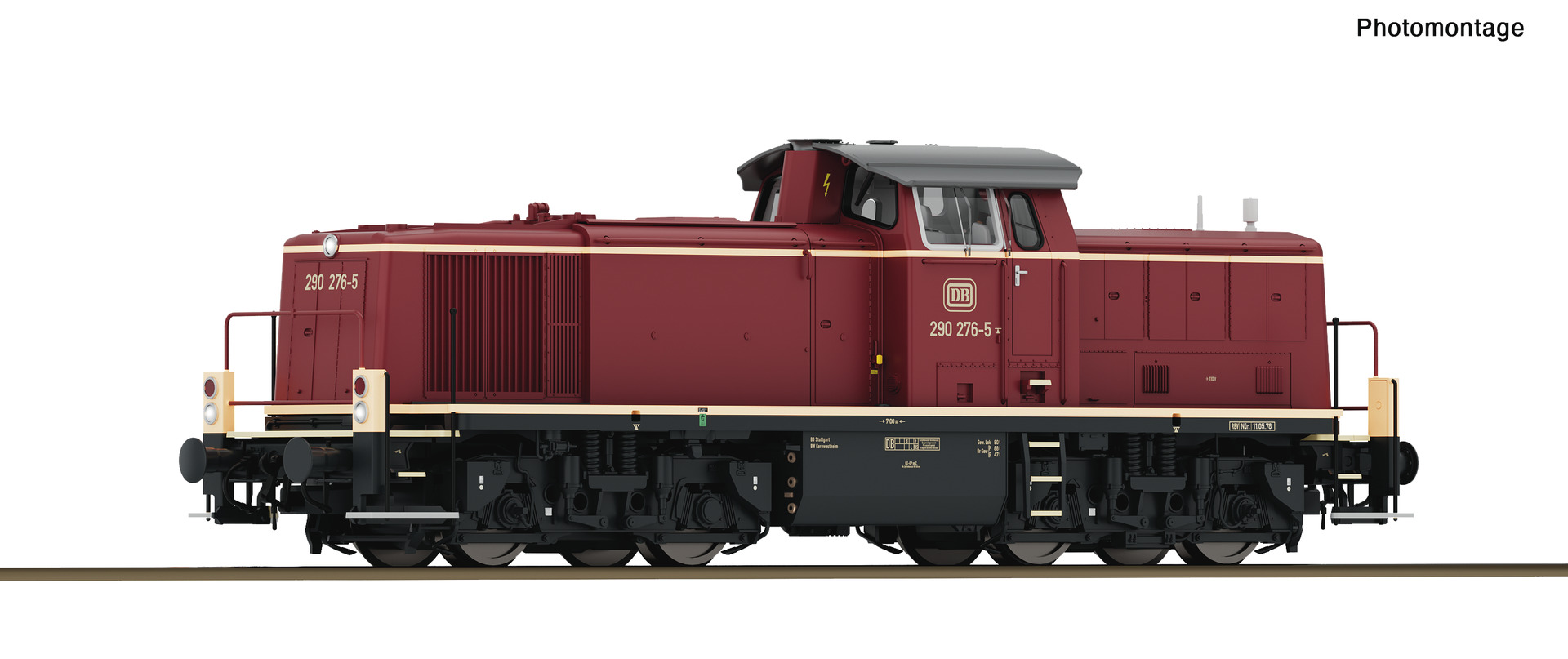 Roco 7320106 DB Diesellok 290 276-5 Ep.4 AC