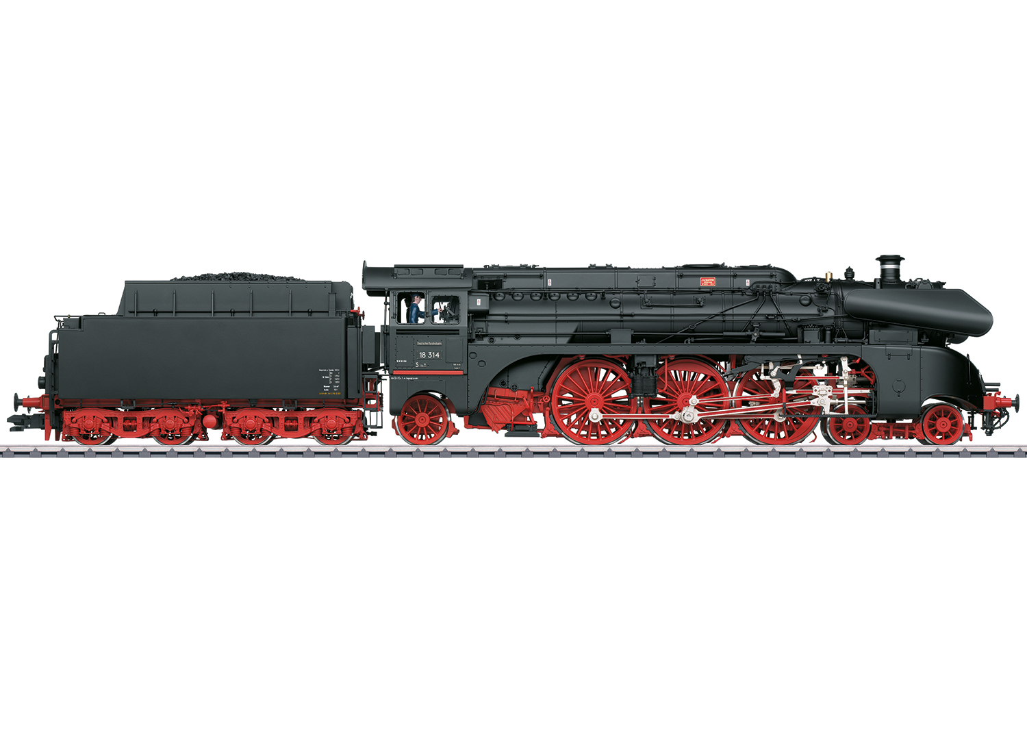 55125 DB Schnellzug-Dampflok Br 18 314 Ep.3