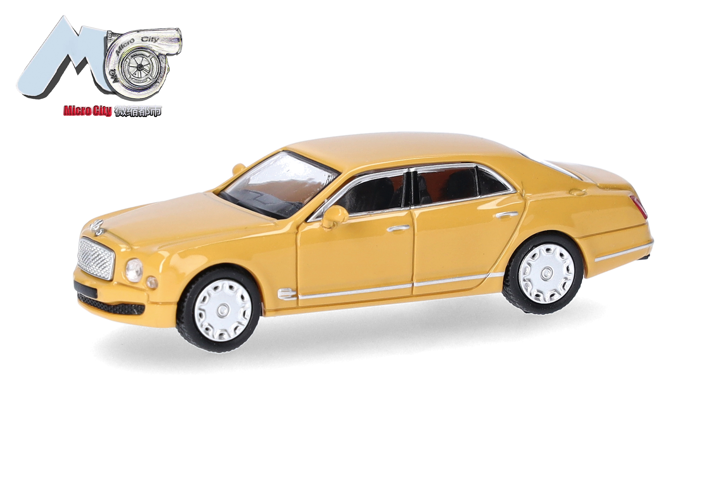 87MC000150 MicroCity: Bendley Mulsanne gelb