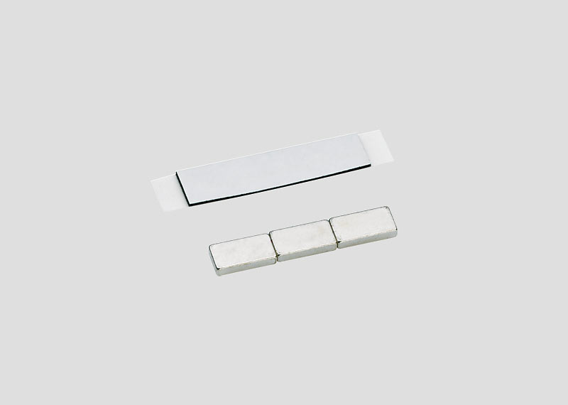 7557 Fahrzeugmagnete 13x7x2,5mm 3 Stück