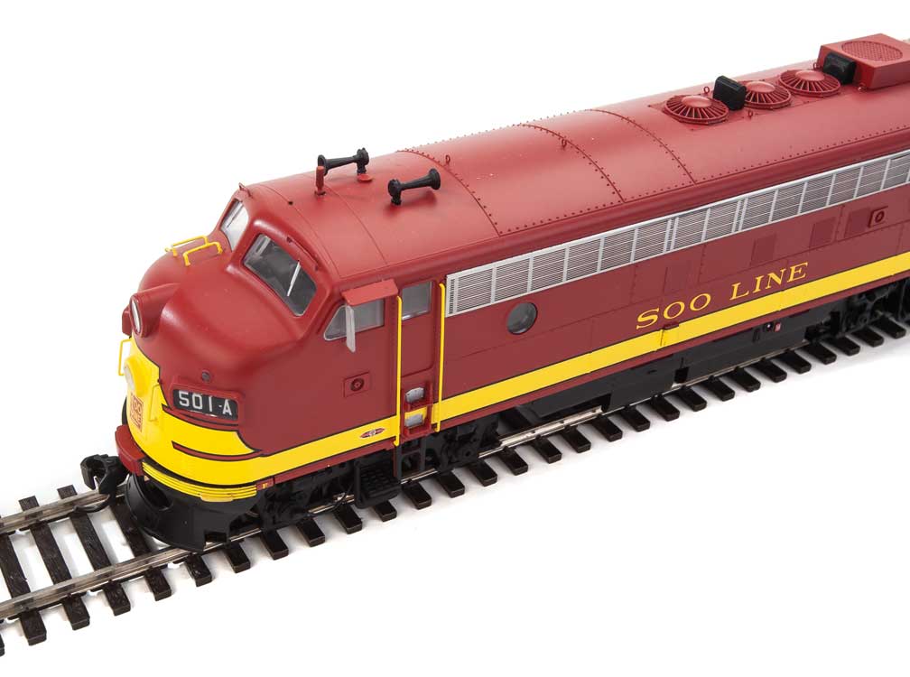 WalthersProto 42520 SOO Line Dieselloks FP7/F7B #501A/C